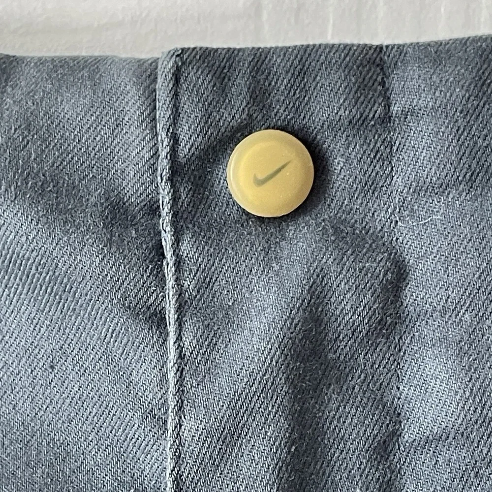 Nike Fit Pants - Green - Women's Large Snap Bottom Hiking Active‎ Pants